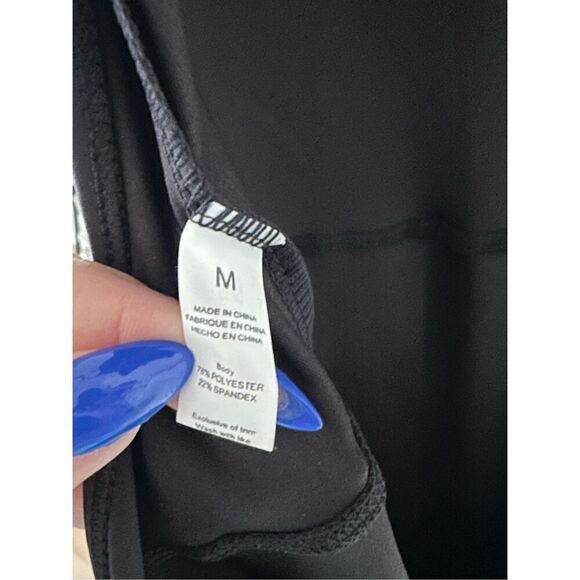 One-piece open back hooded bodysuit size medium - Picture 8 of 9